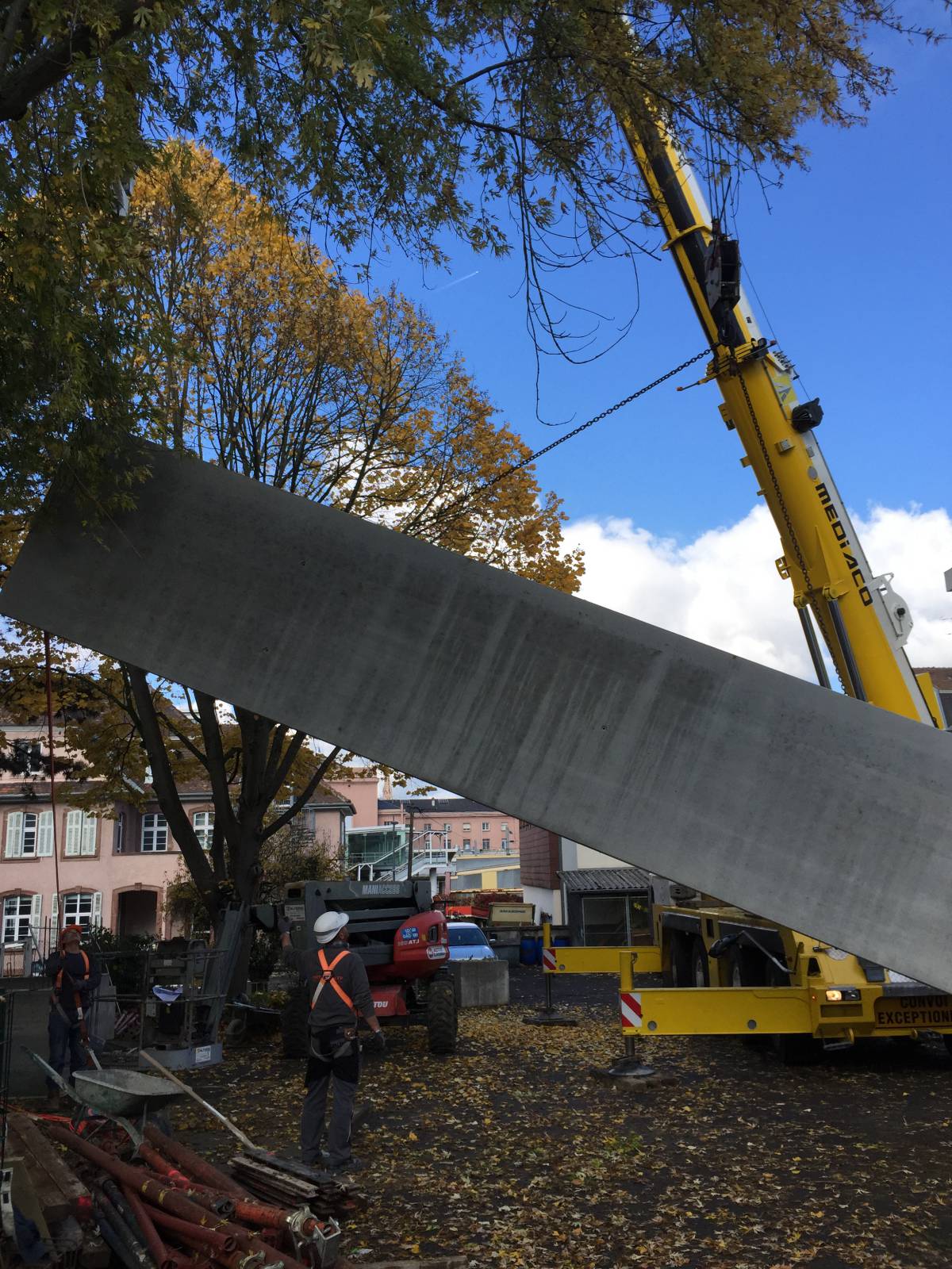 Construction d&#8217;un ascenseur à l&#8217;Ecole élémentaire FREINET à MULHOUSE Cernay 2