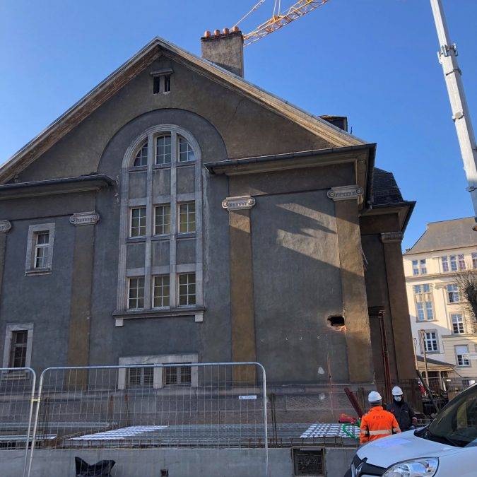 Restructuration de la demi-pension et de la vie scolaire du lycée Michel de Montaigne à Mulhouse Riedisheim 0