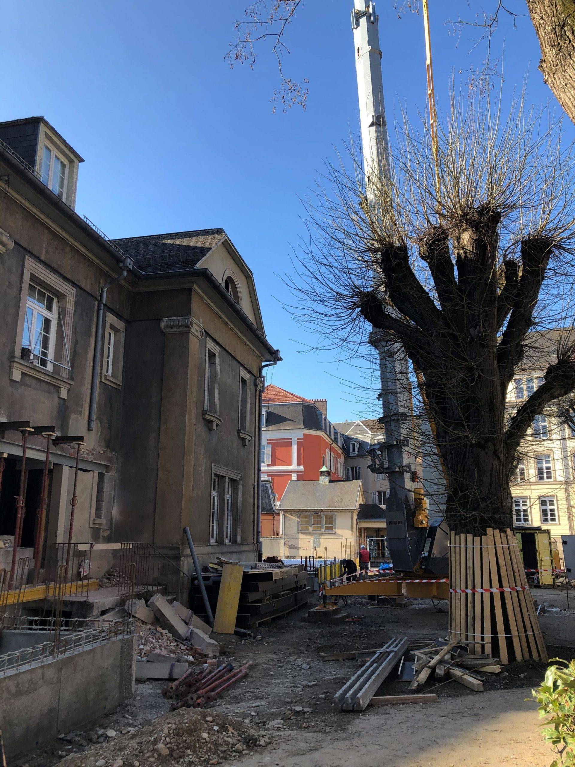 Restructuration de la demi-pension et de la vie scolaire du lycée Michel de Montaigne à Mulhouse Riedisheim