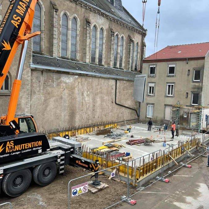 Construction d&#8217;un pôle santé à Riedisheim Belfort 10