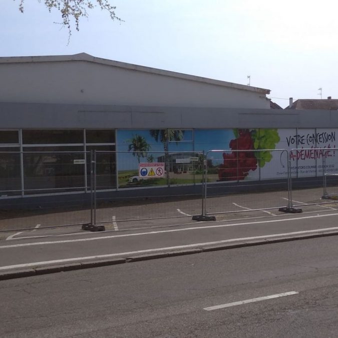 Démolition et rénovation de l&#8217;ancien garage Toyota et de La Péniche à Colmar Kingersheim 0