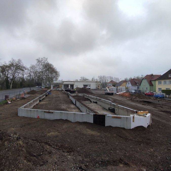 Démolition et rénovation de l&#8217;ancien garage Toyota et de La Péniche à Colmar Illzach 9