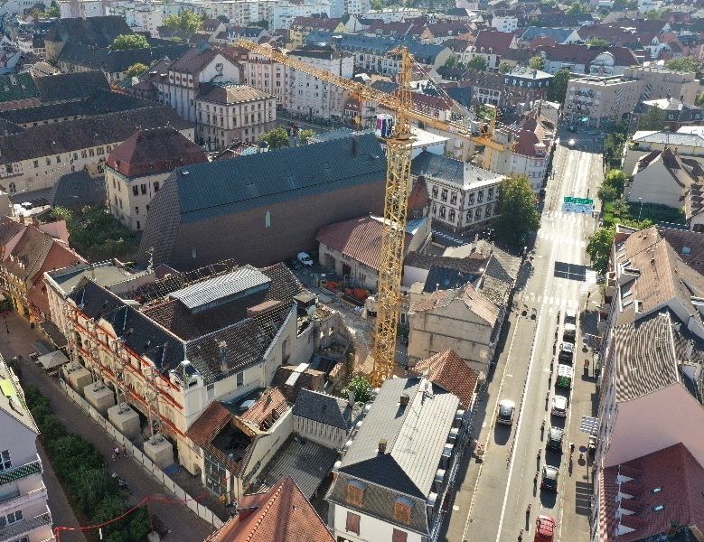 La transformation de l&#8217;ancien cinéma &#8221; Le colisée&#8221; à Colmar Saint-Louis